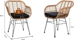 Casaria Polyrotan Kuipstoel Bali - Met Kussens – 2 Stuks 15 Casaria Polyrotan Kuipstoel Bali - Met Kussens – 2 Stuks -Fijne Tuinmeubelwinkel 1200x649