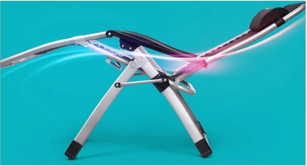 Brulo - Ligstoel Tuin - Ligstoelen - Strandstoel Opvouwbaar - Tuinstoel - Incl Tafel En Hoofdkussen 8 Brulo - Ligstoel Tuin - Ligstoelen - Strandstoel Opvouwbaar - Tuinstoel - Incl Tafel En Hoofdkussen - Afbeelding 8