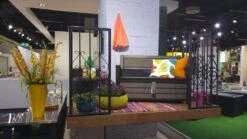 Keter - Hudson Bench Box - 2-zits Bank - Opbergbox - Hout Look & Feel - 227L - 138x63x89cm - Antraciet -Fijne Tuinmeubelwinkel 1200x674