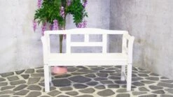 SenS-Line Friesen Tuinbank - Hout - Wit -Fijne Tuinmeubelwinkel 1200x675 1