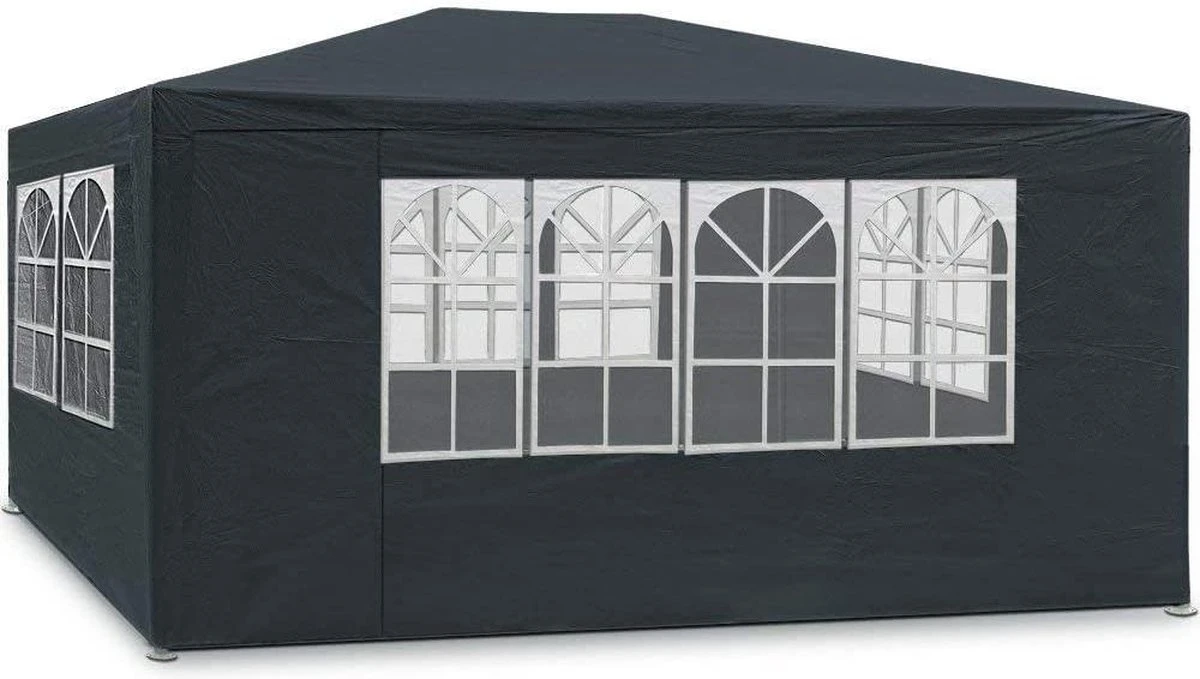 MaxxGarden Partytent - Feesttent Paviljoen - 3x3m - Antraciet 1 MaxxGarden Partytent - Feesttent Paviljoen - 3x3m - Antraciet