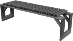 Tuinbank Design 2023 - 150CM - Grenen Hout - Zwart -Fijne Tuinmeubelwinkel 1200x682