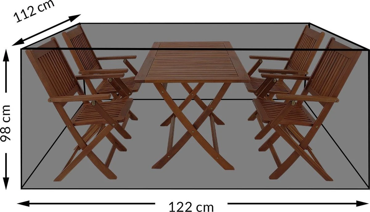 Kingsleeve Tuinmeubelhoes - Beschermhoes - Weerbestendig -308x138x89cm - Groen 6 Kingsleeve Tuinmeubelhoes - Beschermhoes - Weerbestendig -308x138x89cm - Groen - Afbeelding 6