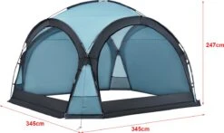 Pro-Tec Paviljoen Grästorp Met LED-verlichting 345x345x247 Cm Lichtblauw 12 Pro-Tec Paviljoen Grästorp Met LED-verlichting 345x345x247 Cm Lichtblauw -Fijne Tuinmeubelwinkel 1200x715 1