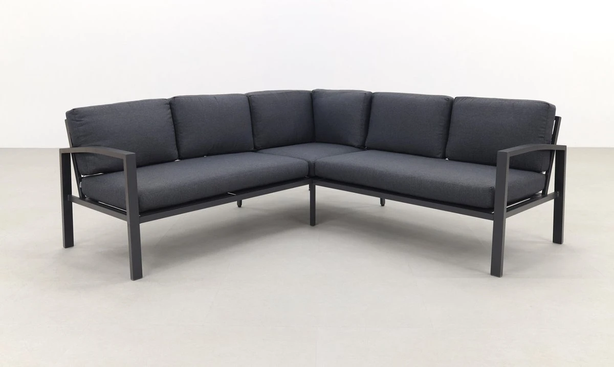 Wellington Lounge Dining Set - Carbon Black 11 Wellington Lounge Dining Set - Carbon Black - Afbeelding 11