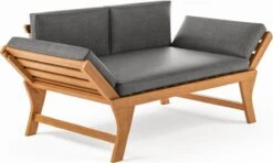 Loungebank Tuin FSC Antraciet – Makkelijk Verstelbaar Lounge Bank Balkon – Tuinbank Lounge Hardhout FSC – Perfecthomeshop -Fijne Tuinmeubelwinkel 1200x720 1