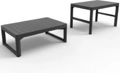 Allibert Lyon Tuintafel - 116x71,5x66/40 Cm - Grafiet 29 Allibert Lyon Tuintafel - 116x71,5x66/40 Cm - Grafiet -Fijne Tuinmeubelwinkel 1200x738 2