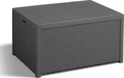 Allibert Arica Tuintafel - 79x59,5x42 Cm - Grafiet 25 Allibert Arica Tuintafel - 79x59,5x42 Cm - Grafiet -Fijne Tuinmeubelwinkel 1200x755