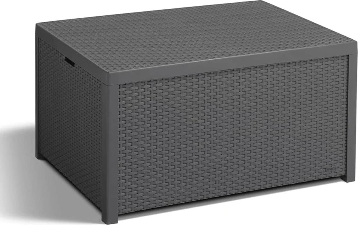 Allibert Arica Tuintafel - 79x59,5x42 Cm - Grafiet 10 Allibert Arica Tuintafel - 79x59,5x42 Cm - Grafiet - Afbeelding 10