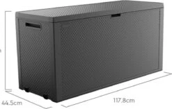 Keter Tuinkussen Opbergbox | 270 L | Tuinkussenbox | Tuinkast | Tuinbox 12 Keter Tuinkussen Opbergbox | 270 L | Tuinkussenbox | Tuinkast | Tuinbox -Fijne Tuinmeubelwinkel 1200x764 1