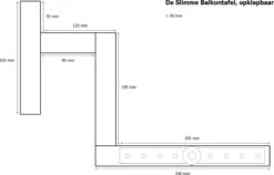 GoudmetHout Inklapbare Balkontafel - Balkonbar - Balkon Tafel - 99 Cm - Hout - Transparant Wash - Reling Smal 10 GoudmetHout Inklapbare Balkontafel - Balkonbar - Balkon Tafel - 99 Cm - Hout - Transparant Wash - Reling Smal -Fijne Tuinmeubelwinkel 1200x767