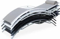 Alice's Garden Louisa Ligstoelen - Aluminium/Textileen - 1,67 M - Antraciet/Grijs 9 Alice's Garden Louisa Ligstoelen - Aluminium/Textileen - 1,67 M - Antraciet/Grijs -Fijne Tuinmeubelwinkel 1200x780 1