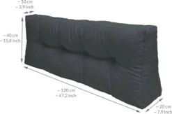 Beautissu Eco Elements Palletkussen – Rugkussen 120x40x15 Cm Voor Palletbank - Kussen Graphiet Grijs - Palletkussens In Matraskussen Kwaliteit 11 Beautissu Eco Elements Palletkussen – Rugkussen 120x40x15 Cm Voor Palletbank - Kussen Graphiet Grijs - Palletkussens In Matraskussen Kwaliteit -Fijne Tuinmeubelwinkel 1200x790 6