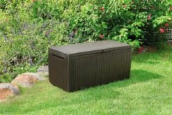 Opbergbox Tuin - Kussenbox Waterdicht - Bruin - Zitbox Kussenbox Voor Buiten - Voor Tuinmeubelen - Tuinkussens - Opberg Tuin - Kussenboxen - XL - Groot - 305 Liter 12 Opbergbox Tuin - Kussenbox Waterdicht - Bruin - Zitbox Kussenbox Voor Buiten - Voor Tuinmeubelen - Tuinkussens - Opberg Tuin - Kussenboxen - XL - Groot - 305 Liter -Fijne Tuinmeubelwinkel 1200x800 164