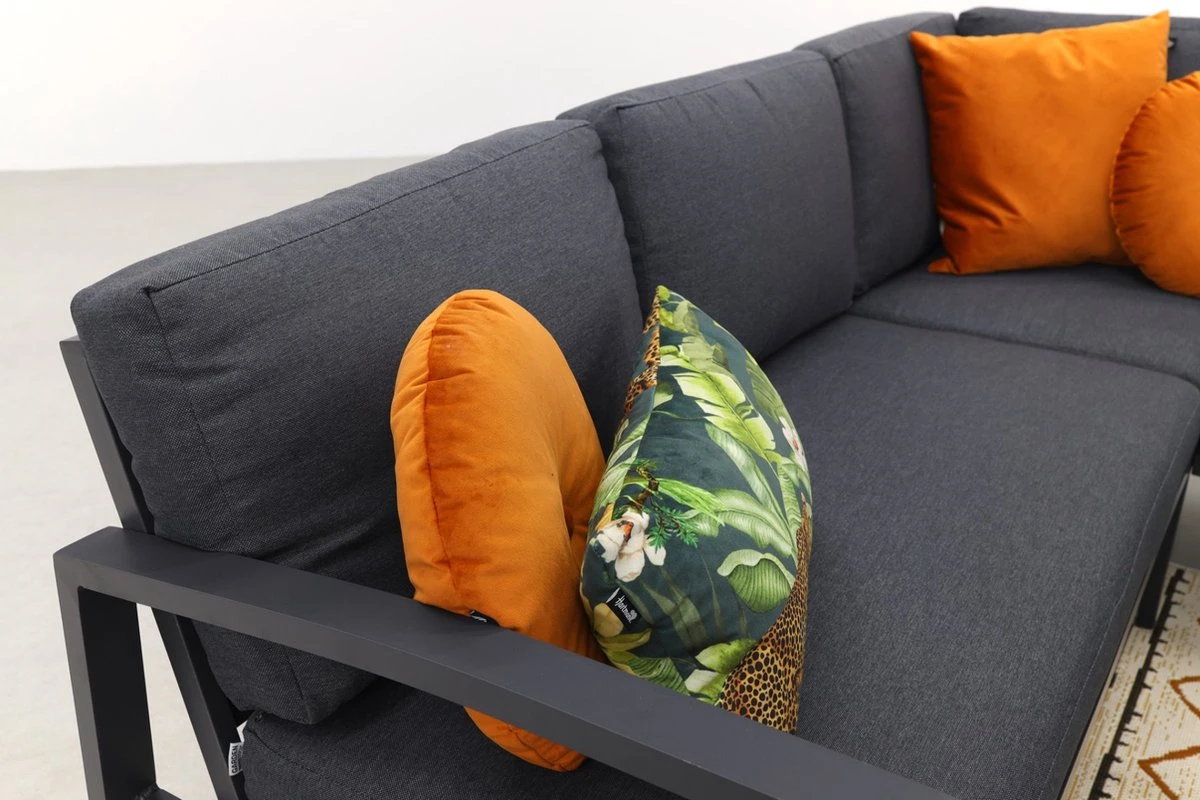 Wellington Lounge Dining Set - Carbon Black 9 Wellington Lounge Dining Set - Carbon Black - Afbeelding 9