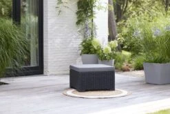 Allibert California Chaise Longue Loungeset - 3 A 4 Personen - Grafiet 22 Allibert California Chaise Longue Loungeset - 3 A 4 Personen - Grafiet -Fijne Tuinmeubelwinkel 1200x800 319