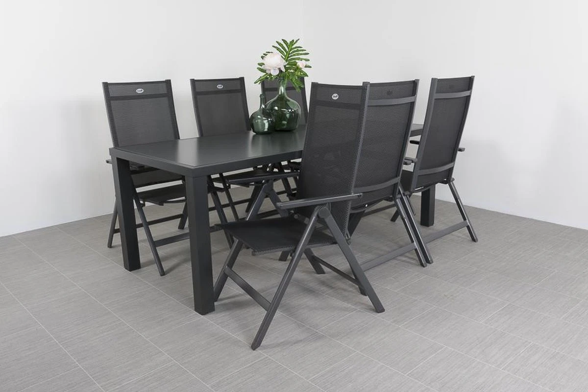 Hartman Napoli/Alma 210 Cm. Tuinset - 7-delig Verstelbaar 2 Hartman Napoli/Alma 210 Cm. Tuinset - 7-delig Verstelbaar - Afbeelding 2