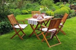 Merkloos Luxe Tuinset 'Sydney' - 5-delig - Acaciahout - FSC Gecertificeerd 11 Merkloos Luxe Tuinset 'Sydney' - 5-delig - Acaciahout - FSC Gecertificeerd -Fijne Tuinmeubelwinkel 1200x800 355