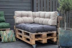 2L Home & Garden Rugkussen Metro Grijs - 60 X 40cm -Fijne Tuinmeubelwinkel 1200x800 382