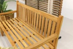 Teak Houten Tuinbank Bison - 150 Cm. -Fijne Tuinmeubelwinkel 1200x800 55