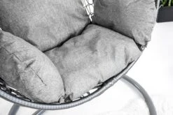 Hangstoel - Ei Stoel - Met Grijze Standaard & Kussens - Tot 125kg 13 Hangstoel - Ei Stoel - Met Grijze Standaard & Kussens - Tot 125kg -Fijne Tuinmeubelwinkel 1200x800 85