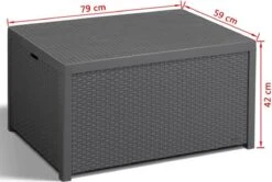 Allibert Arica Tuintafel - 79x59,5x42 Cm - Grafiet 24 Allibert Arica Tuintafel - 79x59,5x42 Cm - Grafiet -Fijne Tuinmeubelwinkel 1200x806 2