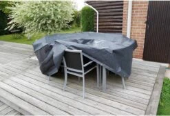 Nature - Tuinmeubelhoes - Beschermhoes Voor Tafel (rechthoekig) - H90 X 225 X 143cm 6 Nature - Tuinmeubelhoes - Beschermhoes Voor Tafel (rechthoekig) - H90 X 225 X 143cm -Fijne Tuinmeubelwinkel 1200x816