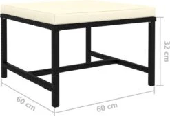 VidaXL 4-delige Loungeset Met Kussens Poly Rattan Zwart 32 VidaXL 4-delige Loungeset Met Kussens Poly Rattan Zwart -Fijne Tuinmeubelwinkel 1200x820