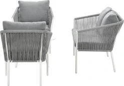 Garden Impressions Fleurie Loungeset 4-delig - Rope - Mat Wit/ Licht Grijs 16 Garden Impressions Fleurie Loungeset 4-delig - Rope - Mat Wit/ Licht Grijs -Fijne Tuinmeubelwinkel 1200x830