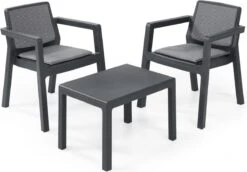 Keter Balkonset Emily Grafiet 3 Keter Balkonset Emily Grafiet -Fijne Tuinmeubelwinkel 1200x834 3