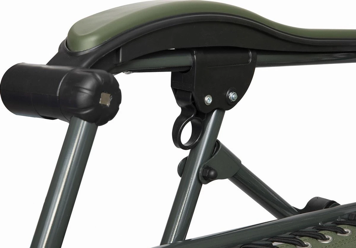 Capture Outdoor, Opklapbare Luxe Ligstoel "Relax RZ-1", Verstelbare Rugleuning, Luxe Armleuningen, Opgespannen Gevoerd Doek, Afneembaar Kussen, … 3 Capture Outdoor, Opklapbare Luxe Ligstoel "Relax RZ-1", Verstelbare Rugleuning, Luxe Armleuningen, Opgespannen Gevoerd Doek, Afneembaar Kussen, … - Afbeelding 3