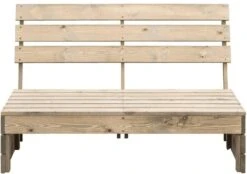 Pro Garden Palletbank - 120 Cm - 2-zits -Fijne Tuinmeubelwinkel 1200x844