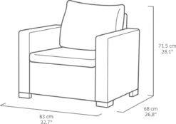 Allibert California Loungeset - 5 Personen - Cappuccino 30 Allibert California Loungeset - 5 Personen - Cappuccino -Fijne Tuinmeubelwinkel 1200x847 1