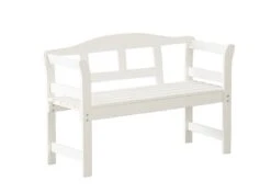 SenS-Line Friesen Tuinbank - Hout - Wit -Fijne Tuinmeubelwinkel 1200x848