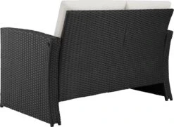 Tectake - Wicker Zitgroep Tuinset Lucca - Zwart - 404131 18 Tectake - Wicker Zitgroep Tuinset Lucca - Zwart - 404131 -Fijne Tuinmeubelwinkel 1200x880 4