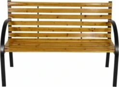 Dutcc 41142 - Tuinbank - Woodstock - 120 Cm – Zwart -Fijne Tuinmeubelwinkel 1200x881 1
