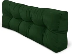 Beautissu Style – Palletkussen Set – 1x Zitkussen 120x80 Cm & 1x Rugkussen 120x40 Cm – Donker Groen -Fijne Tuinmeubelwinkel 1200x895 4