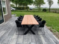 Tuintafel Douglas 300 Cm X 90 Cm | Stalen Poten | 8-10 Personen | DuuMaa 11 Tuintafel Douglas 300 Cm X 90 Cm | Stalen Poten | 8-10 Personen | DuuMaa -Fijne Tuinmeubelwinkel 1200x899 8