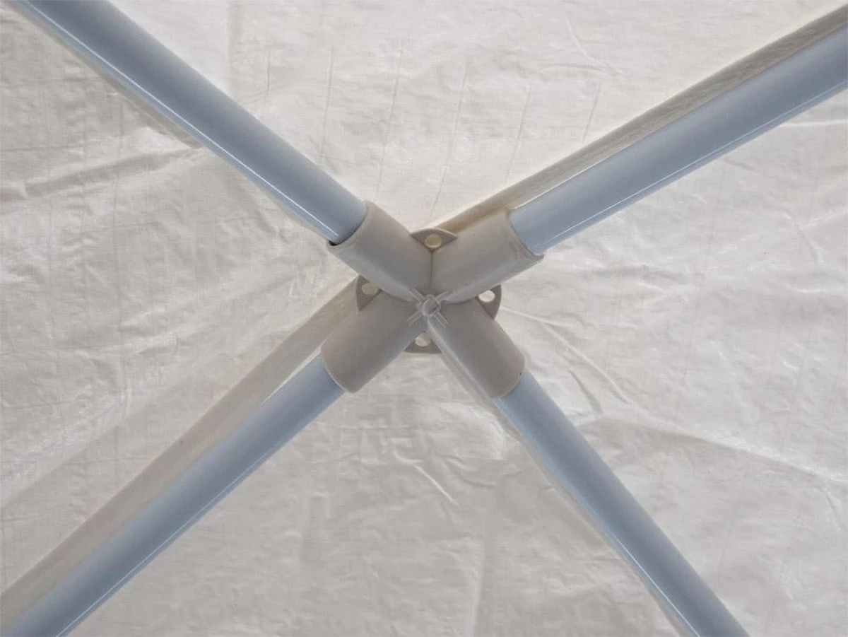 Garden Royal Partytent - 2 Zijwanden - 3 X 3 M - Wit 6 Garden Royal Partytent - 2 Zijwanden - 3 X 3 M - Wit - Afbeelding 6