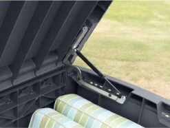 Keter - Borneo Opbergbox - 416 Liter - 129.5 X 62.5 X 70 Cm - Antraciet 15 Keter - Borneo Opbergbox - 416 Liter - 129.5 X 62.5 X 70 Cm - Antraciet -Fijne Tuinmeubelwinkel 1200x903