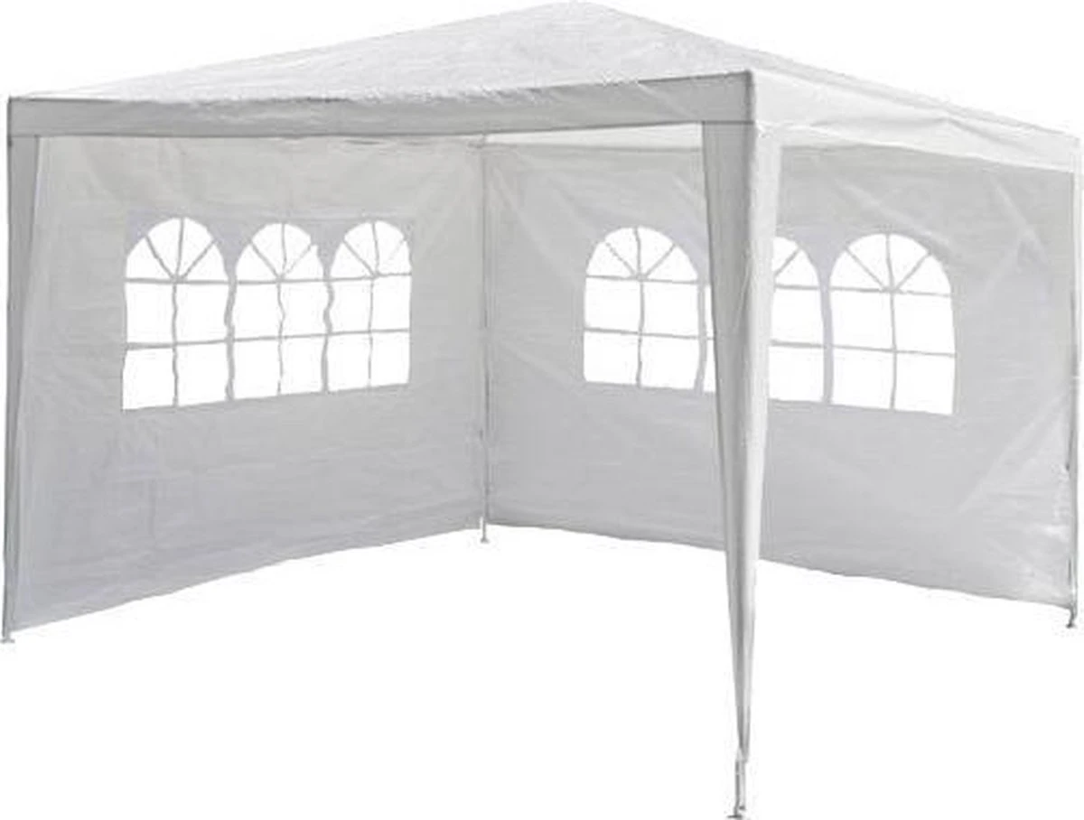 Garden Royal Partytent - 2 Zijwanden - 3 X 3 M - Wit 8 Garden Royal Partytent - 2 Zijwanden - 3 X 3 M - Wit - Afbeelding 8