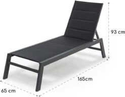 Blumfeldt Renazzo Lounge Ligstoel - Ligbed Voor De Tuin - Aluminium Tuinstoel - 6 Standen - Waterafstotend - Bekleding Van 70 % Pvc En 30 % Polyetheen - Zwart 11 Blumfeldt Renazzo Lounge Ligstoel - Ligbed Voor De Tuin - Aluminium Tuinstoel - 6 Standen - Waterafstotend - Bekleding Van 70 % Pvc En 30 % Polyetheen - Zwart -Fijne Tuinmeubelwinkel 1200x940 1