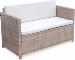 Alice's Garden Loungeset Perugia - 4 Plaatsen - Kleine Tuinset - Wicker - Naturel/beige 6 Alice's Garden Loungeset Perugia - 4 Plaatsen - Kleine Tuinset - Wicker - Naturel/beige -Fijne Tuinmeubelwinkel 1200x960 11