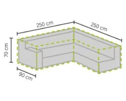 Weersbestendige Beschermhoes Voor Hoekbank | 250/90 X 250/90 X 70 Cm (L-vorm) - Tuinbank / L-Vorm -Waterdicht - Grijs 11 Weersbestendige Beschermhoes Voor Hoekbank | 250/90 X 250/90 X 70 Cm (L-vorm) - Tuinbank / L-Vorm -Waterdicht - Grijs -Fijne Tuinmeubelwinkel 1200x960 2
