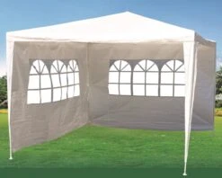 Garden Royal Partytent - 2 Zijwanden - 3 X 3 M - Wit 11 Garden Royal Partytent - 2 Zijwanden - 3 X 3 M - Wit -Fijne Tuinmeubelwinkel 1200x962