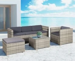 Loungeset Punta Cana - L - Polyrotan -Fijne Tuinmeubelwinkel 1200x970 1