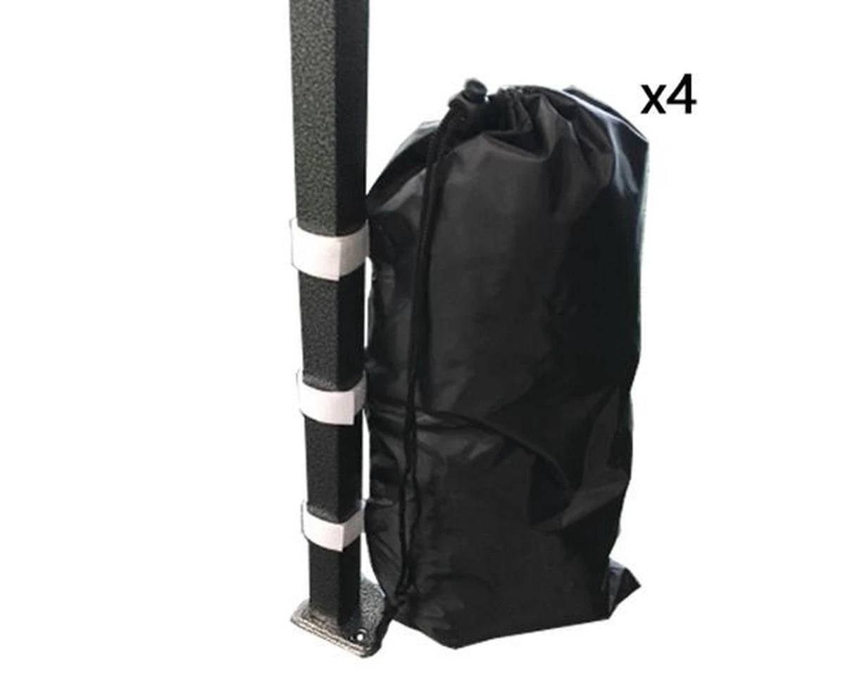 Easy Up 3x4,5m Zwart Luxe Partytent Opvouwbaar 8 Easy Up 3x4,5m Zwart Luxe Partytent Opvouwbaar - Afbeelding 8