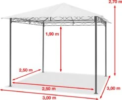 Tuinpaviljoen 3x3 M Waterdicht Paviljoen Met 4 Zijwanden Tuintent Ca. 180 G/m² Dakzeil In Crème Partytent 15 Tuinpaviljoen 3x3 M Waterdicht Paviljoen Met 4 Zijwanden Tuintent Ca. 180 G/m² Dakzeil In Crème Partytent -Fijne Tuinmeubelwinkel 1200x980 2