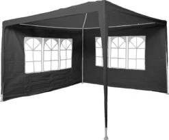 Garden Royal Partytent 3x3m Grijs Met 2 Zijwanden -Fijne Tuinmeubelwinkel 1200x990 5