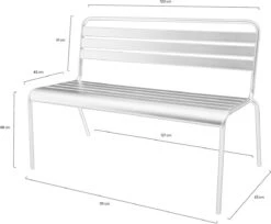MaximaVida Metalen Tuinbank Max 120 Cm Olijfgroen 11 MaximaVida Metalen Tuinbank Max 120 Cm Olijfgroen -Fijne Tuinmeubelwinkel 1200x992